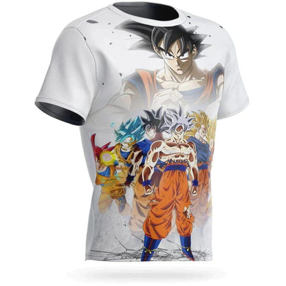 T-Shirt Goku "Transformations" - Dragon Ball Z™