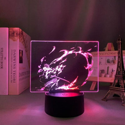 Tanjiro Kamado Flamme du Destin Bicolore LED Lamp - Demon Slayer™