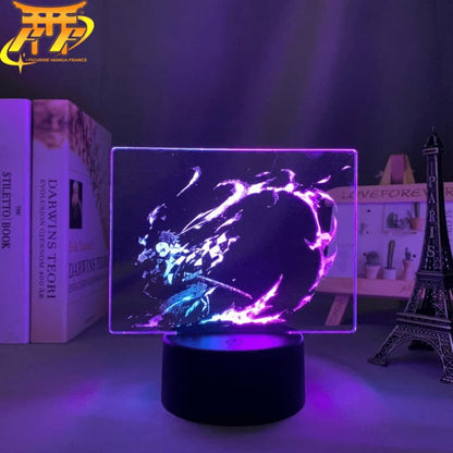 Tanjiro Kamado Flamme du Destin Bicolore LED Lamp - Demon Slayer™