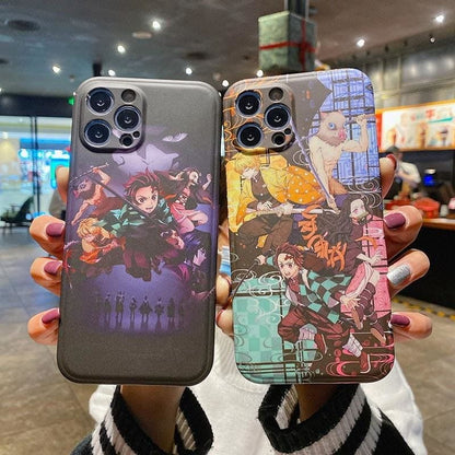 Tanjiro, Nezuko, Inosuke et Zenitsu iPhone Hoesje - Demon Slayer™
