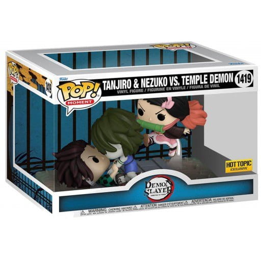 Tanjiro & Nezuko vs Le Démon du Temple Pop Figuur - Demon Slayer™