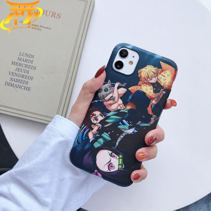 Tanjiro, Nezuko, Zenitsu et Inosuke iPhone Hoesje - Demon Slayer™
