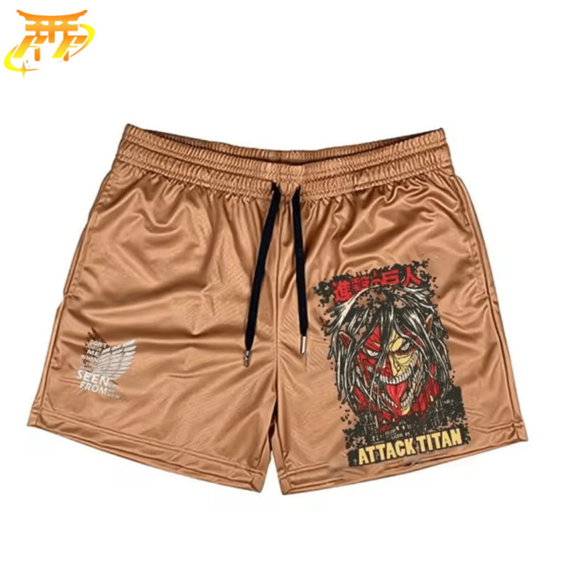 Titan Assaillant Marron Short - Attack on Titan™