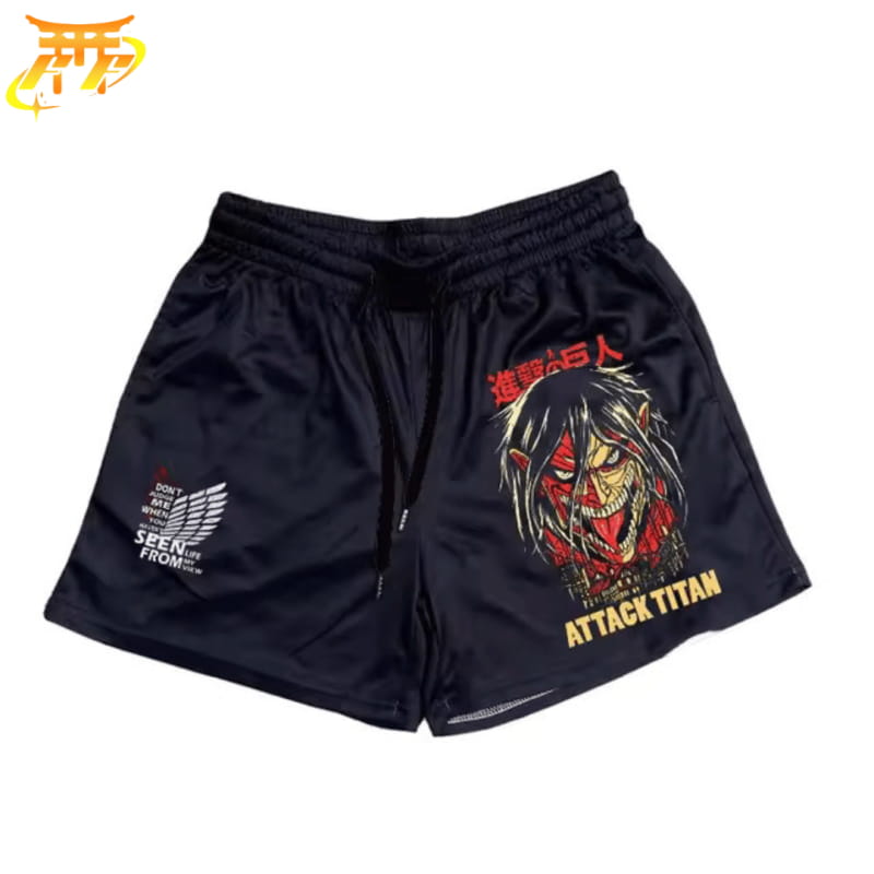 Titan Assaillant Noir Short - Attack on Titan™