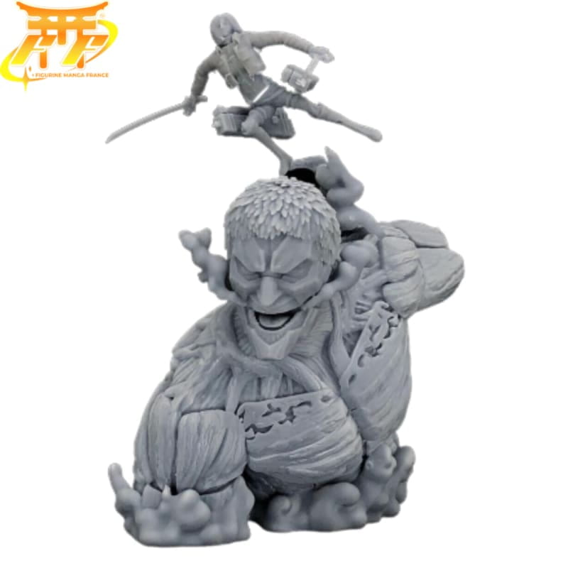 Titan Cuirassé vs Mikasa Ackerman Figuur - Attack on Titan™