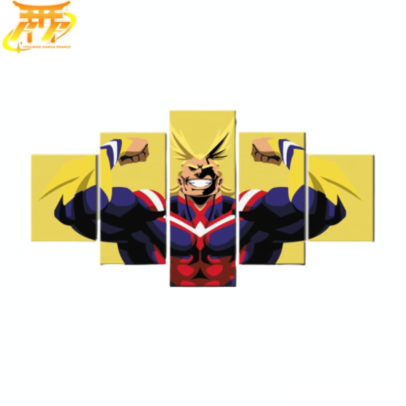 Toshinori Yagi "All Might" Ingelijste Print - My Hero Academia™