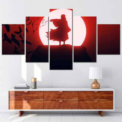 Tsukuyomi Itachi Ingelijste Print - Naruto Shippuden™