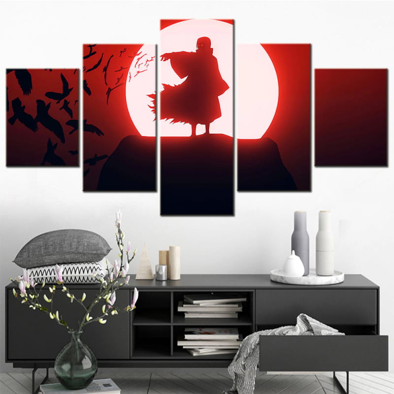Tsukuyomi Itachi Ingelijste Print - Naruto Shippuden™