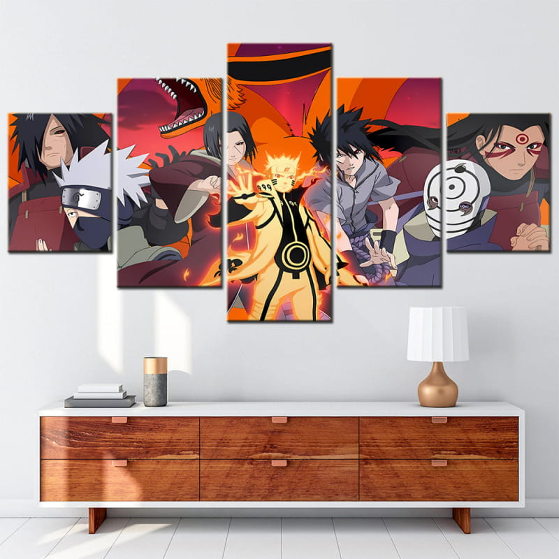 Ultimes Combats Ingelijste Print - Naruto Shippuden™