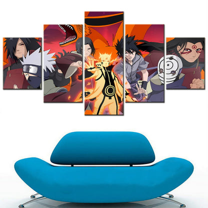 Ultimes Combats Ingelijste Print - Naruto Shippuden™