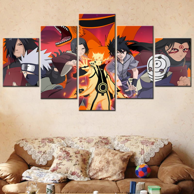Ultimes Combats Ingelijste Print - Naruto Shippuden™