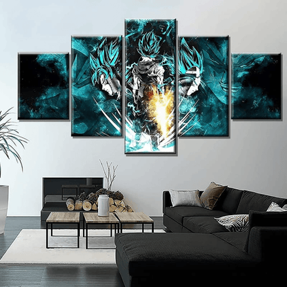 Vegetto SSJ Blue Ingelijste Print - Dragon Ball Z™