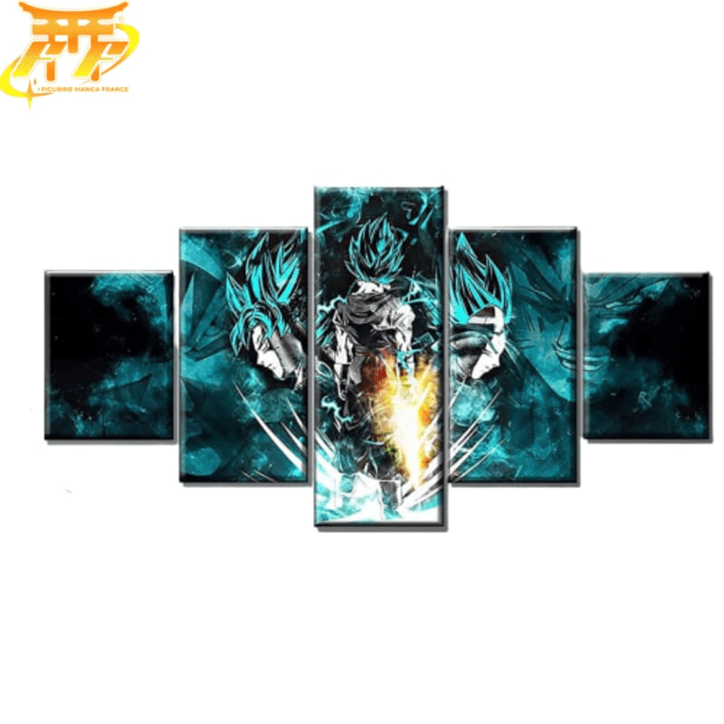 Vegetto SSJ Blue Ingelijste Print - Dragon Ball Z™