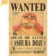 Wanted Ashura Doji Poster - One Piece™