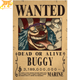 Wanted Baggy Yonko Poster - One Piece™