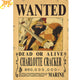Wanted Cracker Poster - One Piece™