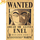 Wanted Enel Poster - One Piece™