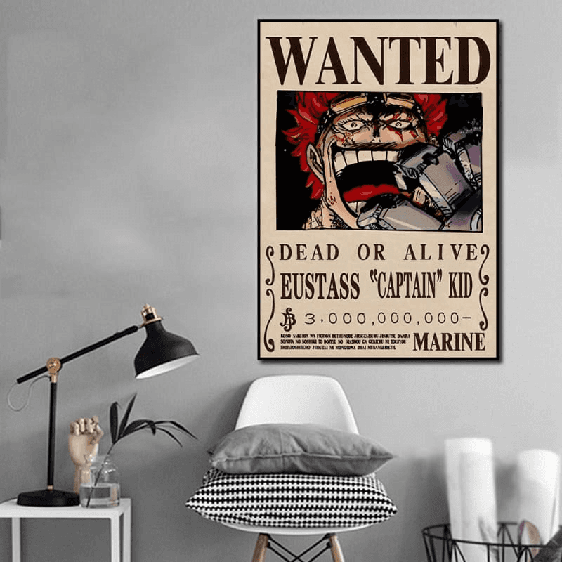 Wanted Eustass "Captain Kid" Poster - One Piece™