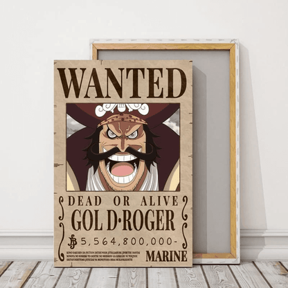 Wanted Gol D. Roger Poster - One Piece™