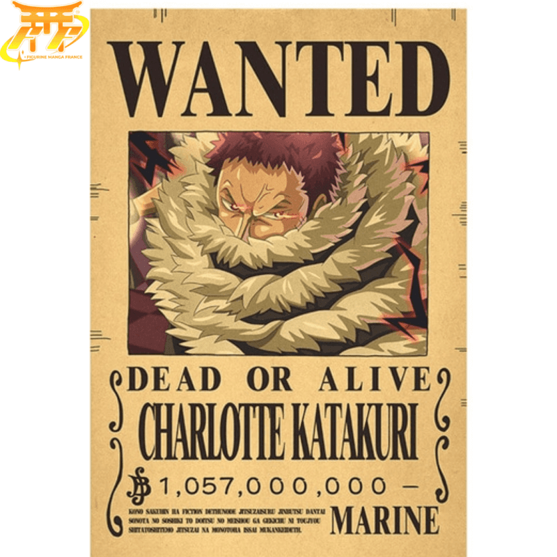 Wanted Katakuri Poster - One Piece™