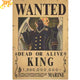 Wanted King Poster - One Piece™