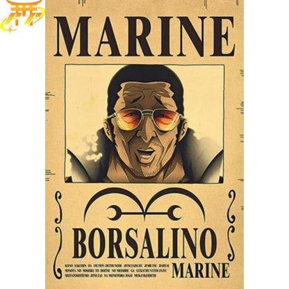 Wanted Kizaru Poster - One Piece™