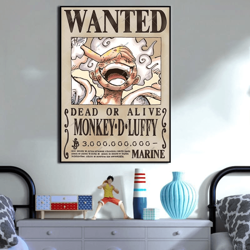 Wanted Luffy "Yonko" Poster - One Piece™