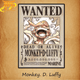 Wanted Luffy 