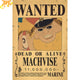 Wanted Machvise Poster - One Piece™