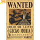 Wanted Moria Poster - One Piece™