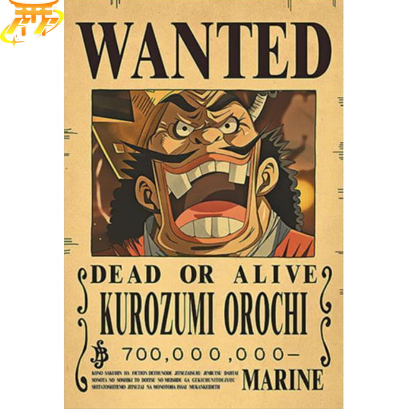 Wanted Orochi Poster - One Piece™