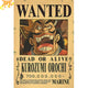 Wanted Orochi Poster - One Piece™