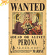 Wanted Perona Poster - One Piece™