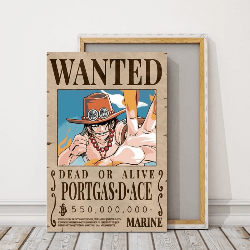 Wanted Portgas D. Ace Poster - One Piece™