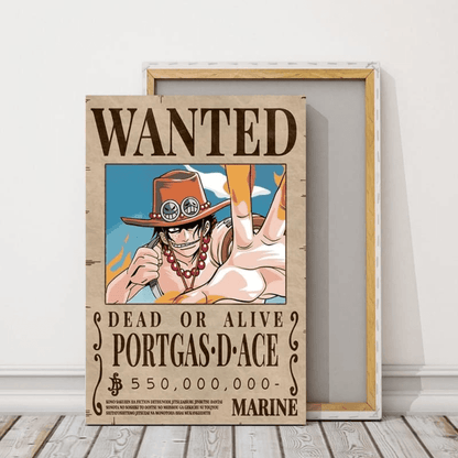 Wanted Portgas D. Ace Poster - One Piece™