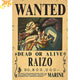 Wanted Raizo Poster - One Piece™