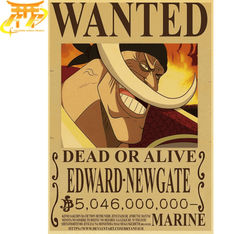 Wanted Whitebeard Poster - One Piece™