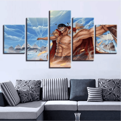 Whitebeard Ingelijste Print - One Piece™