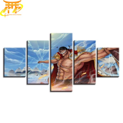 Whitebeard Ingelijste Print - One Piece™