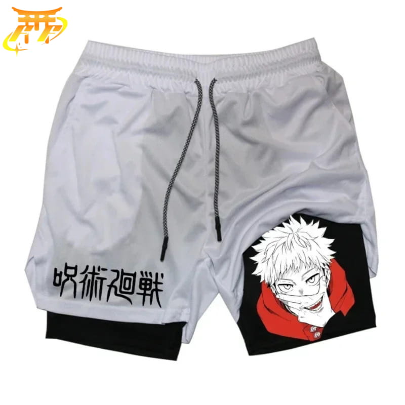 Yuji Blanc et Noir Short - Jujutsu Kaisen™