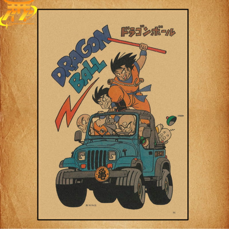 Z Car Poster - Dragon Ball Z™