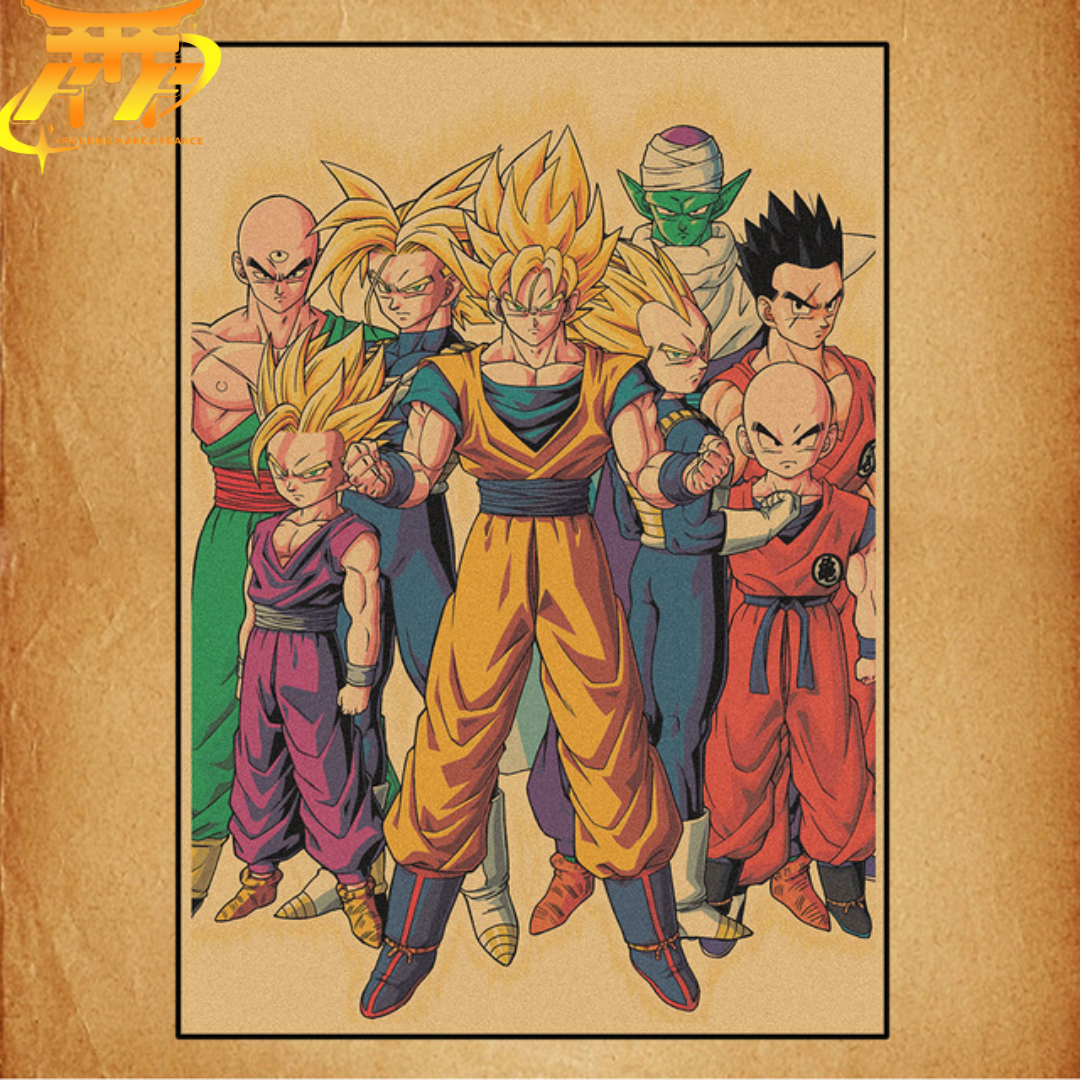Z Warriors Poster - Dragon Ball Z™
