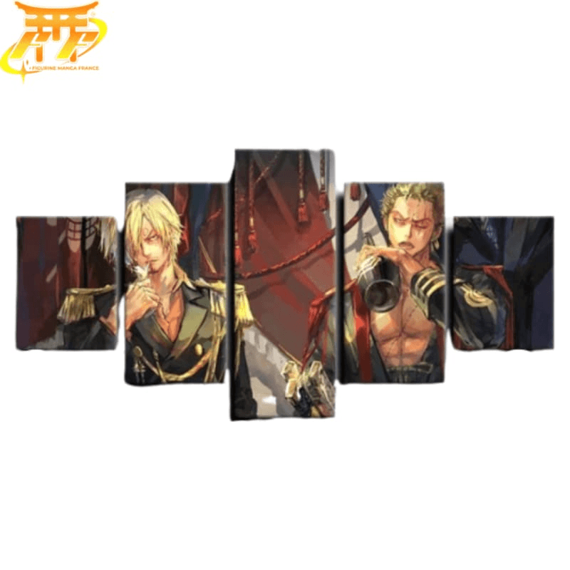 Zoro et Sanji Ingelijste Print - One Piece™